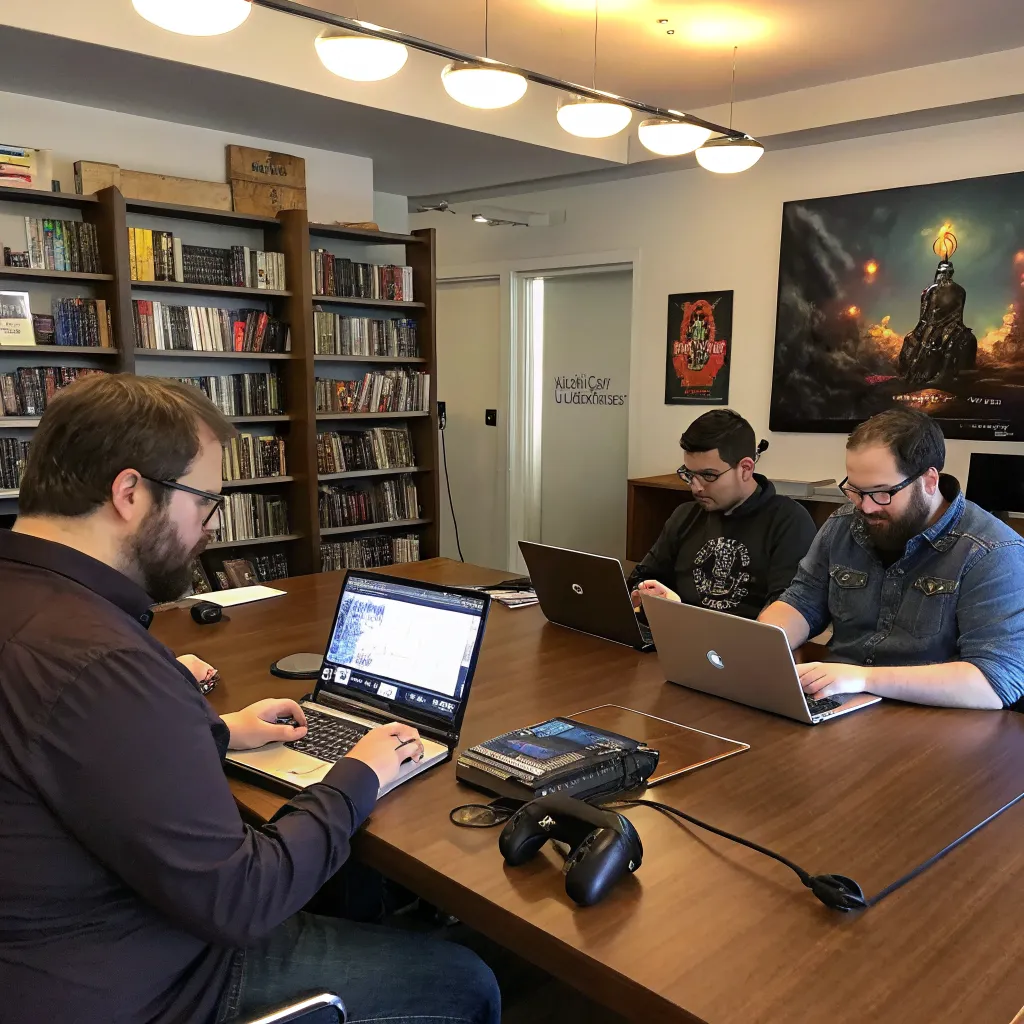 Indie game review session